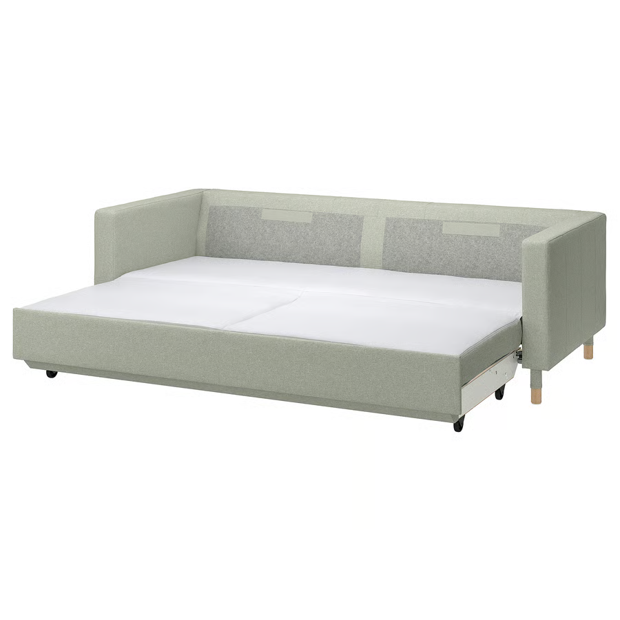 3-seat sofa-bed LANDSKRONA (4x SANDTRAV cushions for free) - image 2